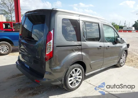 2018 Ford Transit Connect Xlt from USA, damaged, VIN NM0AE8F70J1342243